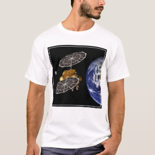 Scheiding van het instapvoertuig op een Mars-missi T-shirt