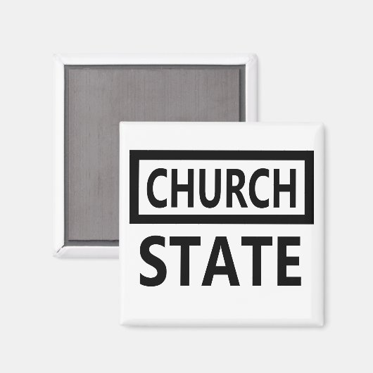 Scheiding van kerk en staat - 1e wijziging magneet (Voorkant / Achterkant)