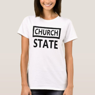 Scheiding van kerk en staat - 1e wijziging t-shirt