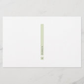 Scheidingsbalk Briefpapier (Voorkant)