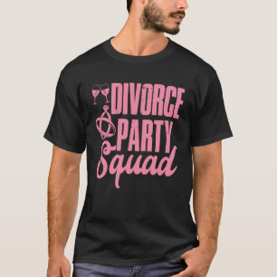 Scheidingsfeest Team Gelukkig Gescheiden Vrouw Ex- T-shirt