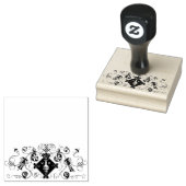 scheidingslijn scheidingslijn vintage 3 rubberstempel (Gestempeld)