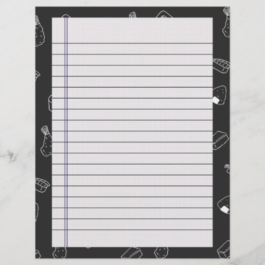 Scheidingspagina's voor kookboekmappen (Voorkant)