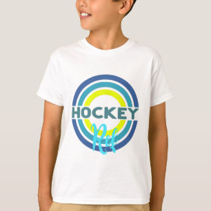 Scheidsrechter met moderne hockeycirkels  t-shirt