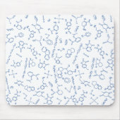 Scheikendiagram met blauw muismat (Voorkant)