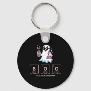 Scheikunde Boo Het element van Surprise Schattige  Sleutelhanger