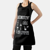 Scheikunde is als het koken grappige scheikundige  schort (Insitu)