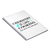 scheikunde is als koken notitieboek (Rechterzijde)