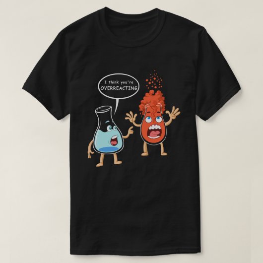 scheikunde wetenschapper t-shirt (Design voorkant)
