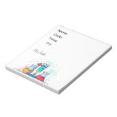 scheikundehal notitieblok (Gedraaid)