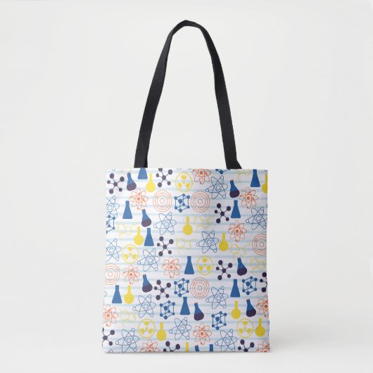 Scheikundeleraar canvas tas (Voorkant)