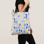 Scheikundeleraar canvas tas (Dichtbij)