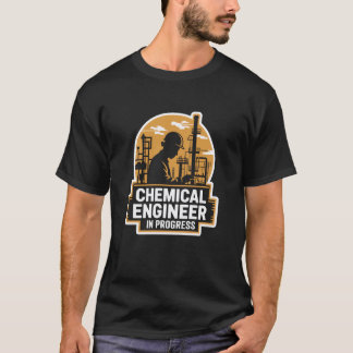 Scheikundig ingenieur in wording, scheikunde weten t-shirt