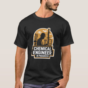 Scheikundig ingenieur in wording, scheikundeleraar t-shirt