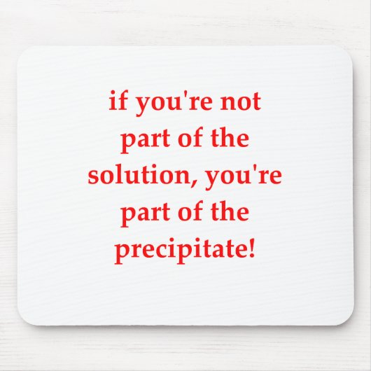 scheikundige grap muismat (Voorkant)