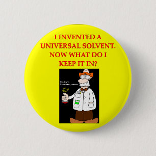 scheikundige grap ronde button 5,7 cm