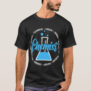 Scheikundige Job chemie chemische lab assistent 1 T-shirt