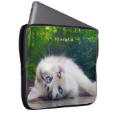 Schele Kat Laptop Sleeve (Voorkant Rechts)