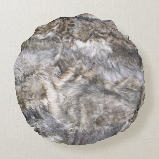 Schelepvel Rond Kussen (Achterkant)