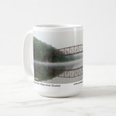 Schellbrug in dagmist koffiemok (Voorkant links)