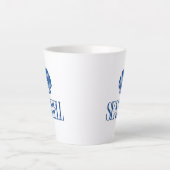 Schelp Latte Mok (Voorkant)