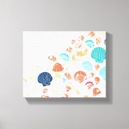 Schelp Oever Canvas Afdruk