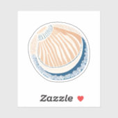 Schelp | Prachtige Ocean Shell Sticker (Vel)