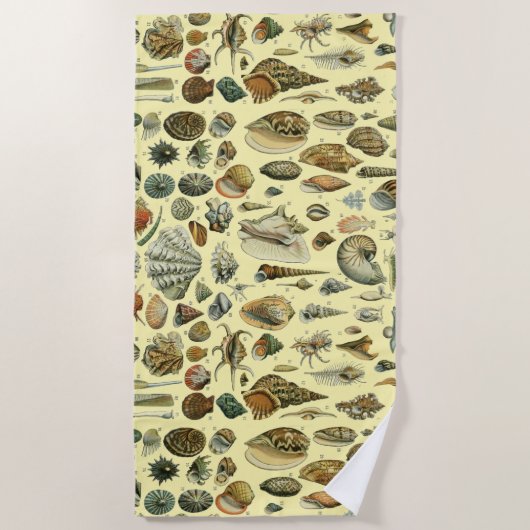 schelp schelp schelp schelp schelp elegante klassi strandlaken (Voorkant)
