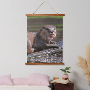 Schelp Snack, Otterstijl Hangend Wandkleed