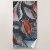 Schelp Sonate Strandlaken (Voorkant)