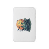 Schelp van Schildpadden Badmat (Voorkant Verticaal)