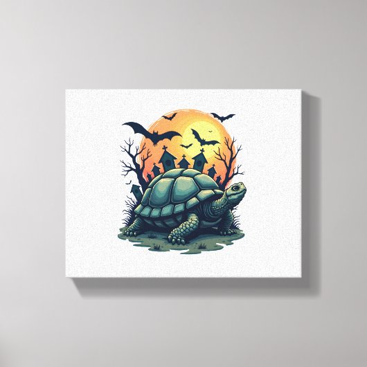Schelp van Schildpadden Canvas Afdruk (Voorkant)