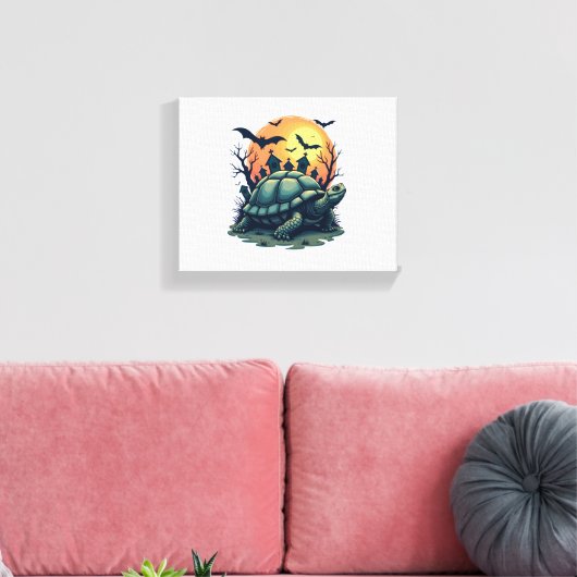 Schelp van Schildpadden Canvas Afdruk (Insitu (Woonkamer))