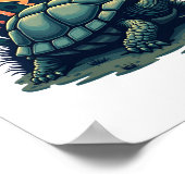 Schelp van Schildpadden Poster (Hoek)