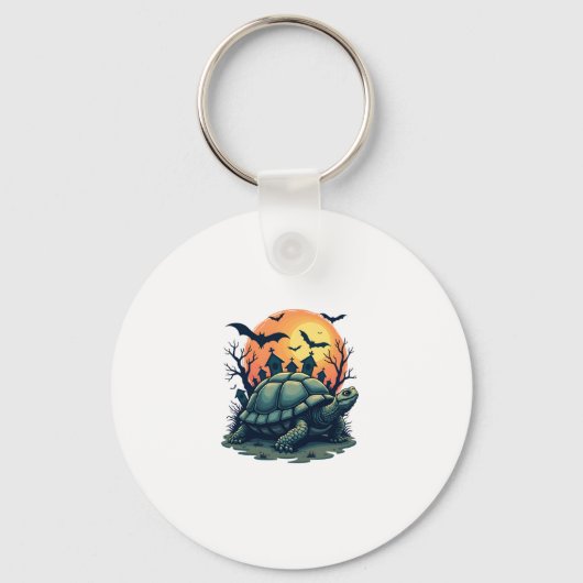 Schelp van Schildpadden Sleutelhanger (Voorkant)