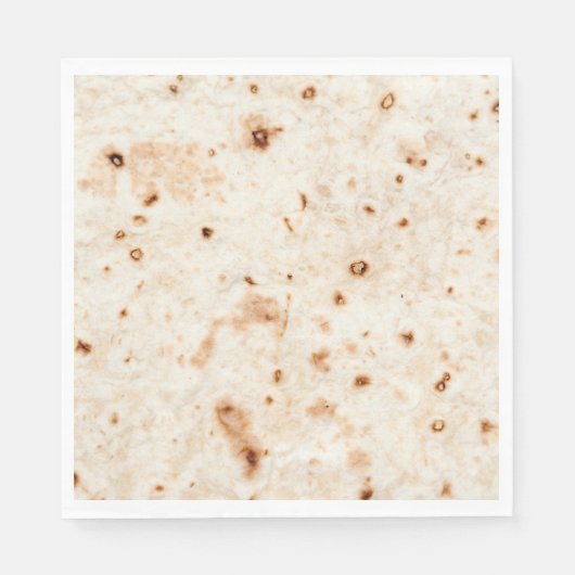 Schelp van tortilla servet (Voorkant)