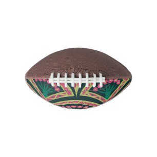schelp-vormig groen patroon american football