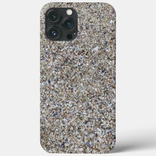 Schelpachtergrond op het strand van de oceaan Case-Mate iPhone case (Achterkant)