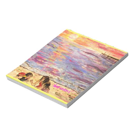 schelpdierkunst notitieblok (Gedraaid)