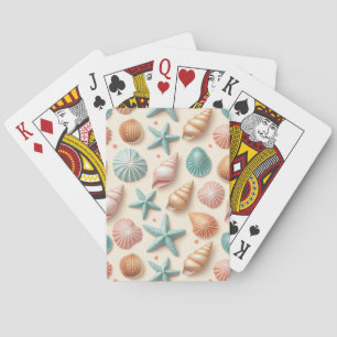 Schelpen in overvloed pokerkaarten