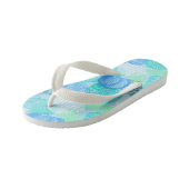 Schelpen Kinder Teenslippers (Schuin)
