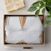 schelpenpapier tissuepapier (Geschenk)