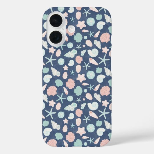 schelpenpatroon Case-Mate iPhone case (Achterkant)