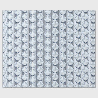 Schelpenstreep Elegantie! Cadeaupapier