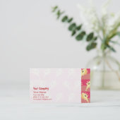 Schelpingspatroon Visitekaartje (Staand voorkant)