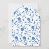 Schelpjes en Trouwbellen Kust BRUIDAL SHOWER Kaart (Achterkant)