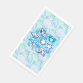 Schelpjes in het blauw servet (Hoek)