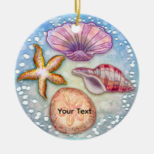 Schelpjes Keramisch Ornament