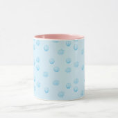 Schelpjes Omtrek Minimalisme Mok (Midden)