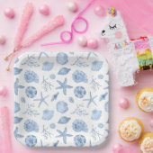 Schelpjes Papieren Bordje (Feest)